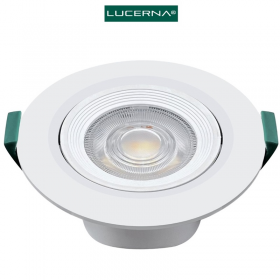 SPOT LUCERNA EMPOTRABLE REDONDO DIRIGIBLE 7W 3 TONOS 3K/4K/6K 357 3T