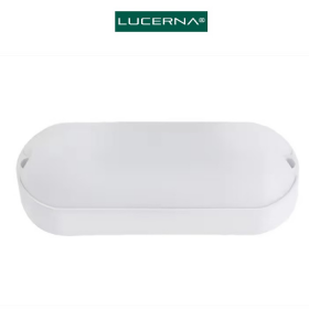VAPOLETA OVALADA 24W LUZ BLANCA 100 LUMEN IP54 INT/EXT AC 100-277V LUCERNA
