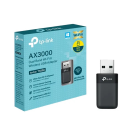ADAPTADOR USB WIFI 6 INALAMBRICO AX3000 ARCHER TX50U TPLINK DUAL BAND