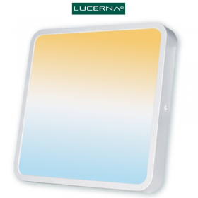 PANEL LED CUADRADO 6 PULG 18W SUPERFICIAL 3 TONOS CRI90 HIGH LUMEN LUCERNA