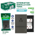 TOMACORRIENTE SENCILLO CON INTERRUPTOR GRIS NORDIK TROEN 110V-250V TR-HTP-1K1C