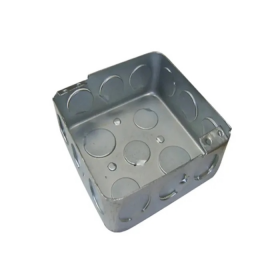 CAJETIN EMT CUADRADO CONDUIT 4X4 - 1/2 Y 3/4 PULG