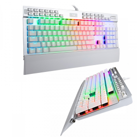 TECLADO REDRAGON GAMER MECANICO RGB SWITCH PURPLE ALUMINIO YAMA K550W-RGB-1