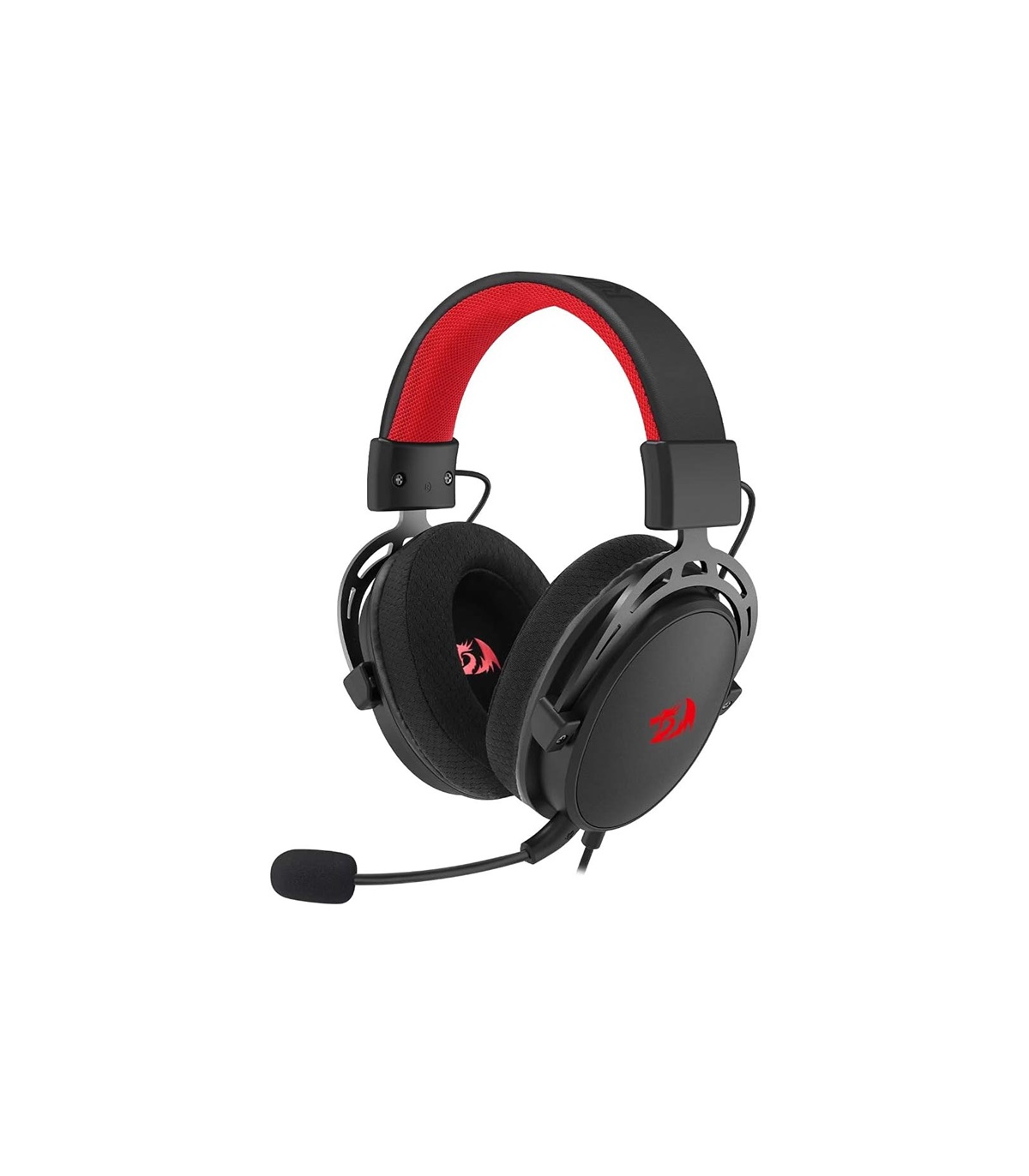 AUDIFONO REDRAGON GAMER CRAGBLADE RGB STEREO 3D JACK 3.5MM NEG-ROJ H541