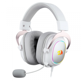 AUDIFONO REDRAGON GAMER ZEUS X INALAMBRICO RGB BLANCO H510W-RGB