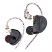 AUDIFONO MONITOR IN EAR KONOKA 3D HIFI HIBRIDO C/MICROFONO NEGRO CVJ 