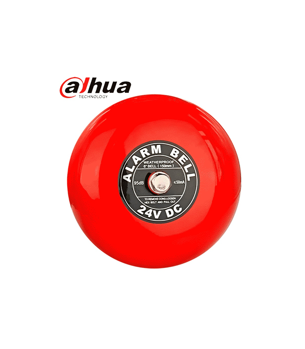 CAMPANA DE ALARMA CONTRA INCENDIO DAHUA CONVENCIONAL 24V 95DB DC24V DHI-HY-C152