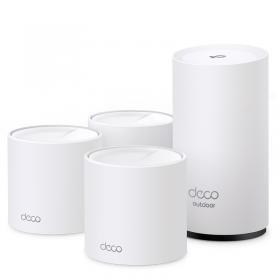 DECO XM50 4-PACK SISTEMA WI-FI 6 MESH MALLA INDOOR/OUTDOOR AX3000 TPLINK