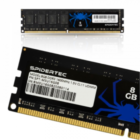 MEMORIA RAM 8GB DDR3 1600MHZ CL11 1.5V UDIMM DESKTOP PC3 SPIDERTEC LYNX SPT-M3U16G08
