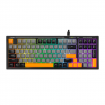 TECLADO GAMER USB MARVO SOLDAT S520B RGB MEMBRANA K638B