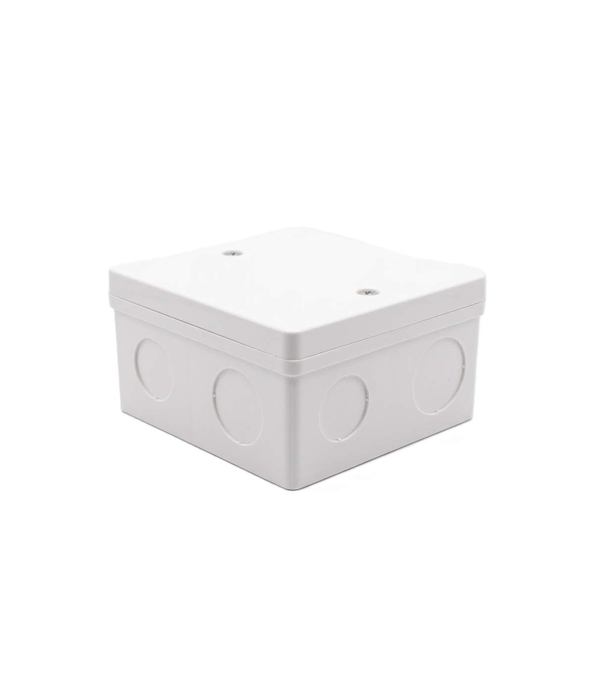 CAJA PLASTICA CUADRADA C/TAPA Y TORNILLO M4 86MMX46MM