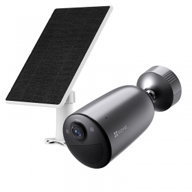 KIT CAMARA OUTDOOR IP WIFI SMART EZVIZ EB3 2K 4G BATERIA+PANEL SOLAR AUDIO BIDIRECCIONAL CS-EB3-SP-2