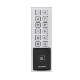 TERMINAL CONTROL DE ACCESO-ASISTENCIA C/HUELLA Y TARJ. MIFARE HIKVISION DS-K1T805MBFWX