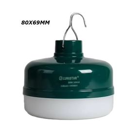BOMBILLO RECARGABLE 80X69MM LUMISTAR 15W MAGNETICO EMERGENCIA LED313