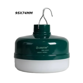 BOMBILLO RECARGABLE 95X74MM LUMISTAR 24W MAGNETICO EMERGENCIA LED314