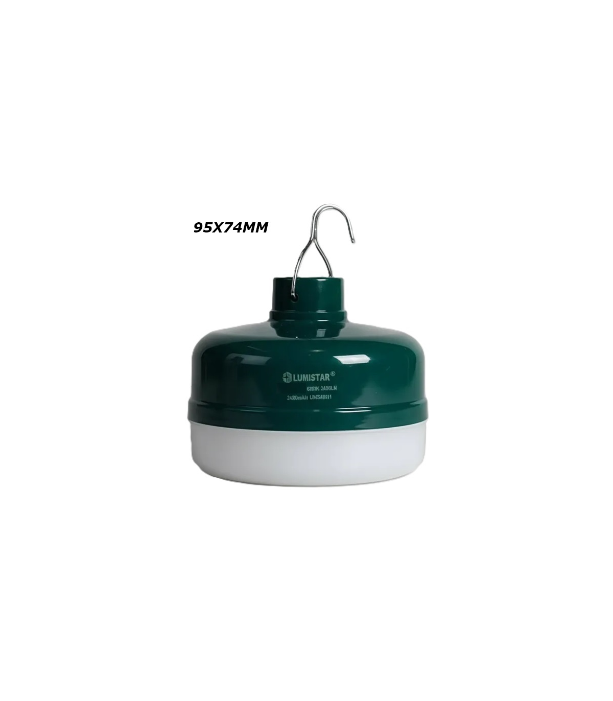 BOMBILLO RECARGABLE 95X74MM LUMISTAR 24W MAGNETICO EMERGENCIA LED314