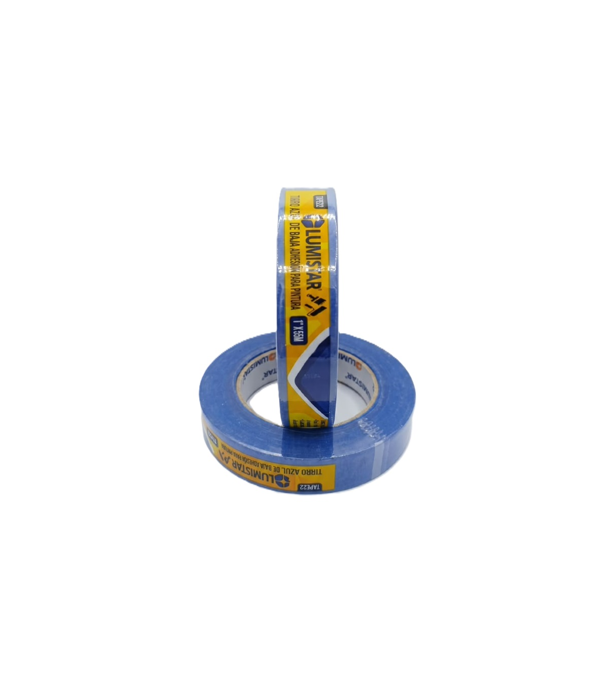TIRRO DE PAPEL ENMASCARAR 1 PULG AZUL 55M INTERIOR/EXTERIOR LUMISTAR TAPE22