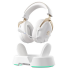 AUDIFONO MCHOSE GAMER V9 TURBO+ INALAMB WHT GLD RGB CANC. DE RUIDO IA C/BASE CARGA MAGNETICA HW-V9-1