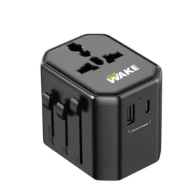 ENCHUFE ADAPTADOR VIAJERO UNIVERSAL TODO EN UNO WAKE AUS/CN-EU-USA-UK