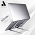 BASE METALICA PARA LAPTOP ASTRA STAND PLEGABLE SILVER LSD002