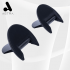 SOPORTE ULTRA COMPACTO (BASE PLASTICA) PARA LAPTOP ASTRA 2 PACK NEGRO