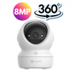 CAMARA VIGILANCIA IP WIFI EZVIZ H6C G1 34K 8MP SMART INDOOR 360º AUDIO BIDIRECCIONAL H6C-R200-8H8WFL
