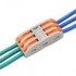 CONECTOR RAPIDO REUSABLE PARA CABLE DOBLE 3X3 POLOS TC2605