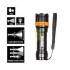 LINTERNA LED KODAK FOCUS 120 ZOOM VARIABLE 290 LUMENS INCLUYE BATERIAS