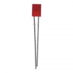 LED 5MM RECTANGULAR DIFUSO ROJO