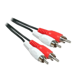 EXTENSION PLUG RCA 2X2 DE 1.5 METROS