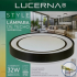 LAMPARA DE TECHO DECORATIVA LUCERNA 32W DIMER S-603N-M