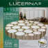 LAMPARA DE TECHO DECORATIVA LUCERNA 32W DIMER S-607C-M