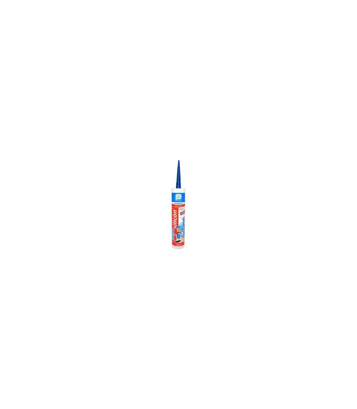 TUBO SELLADOR DE SILICON TRANSPARENTE MULTIUSOS 280ML PEPE