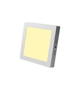 LAMPARA LED B2 CALIDA CUADRADA 12W 3500K
