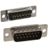 CONECTOR DB15 MACHO 2 LINEAS