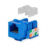 JACK COUPLER RJ-45 AZUL CON RETEN CAT 6