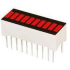 BARRA DE LEDS ROJA 10SEGM.