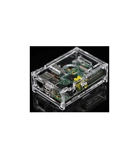 CAJA TRANSPARENTE PARA RASPBERRY PI