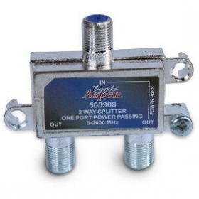SPLITTER DIVISOR 2 VIAS COAXIAL 