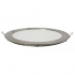 LAMPARA LED BORDE GRIS REDONDA 12W EMPOTRAR