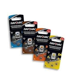 6 PILAS DE AUDIFONO NUMERO 675