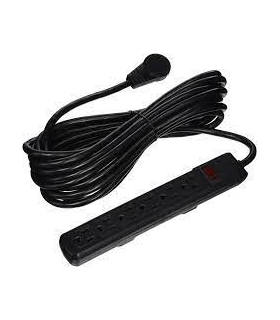 REGLETA EXTENSION ELECTRICA TROEN E0702-25FT7.6M 25FT 4 TOMAS