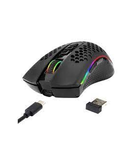 MOUSE GAMER REDRAGON RGB STORM PRO WIRED/ WIRELESS M808-KS