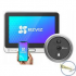 TIMBRE SMART EZVIZ DP2C VIDEO PORTERO WIFI 1080P PANTALLA 4.3 PULG