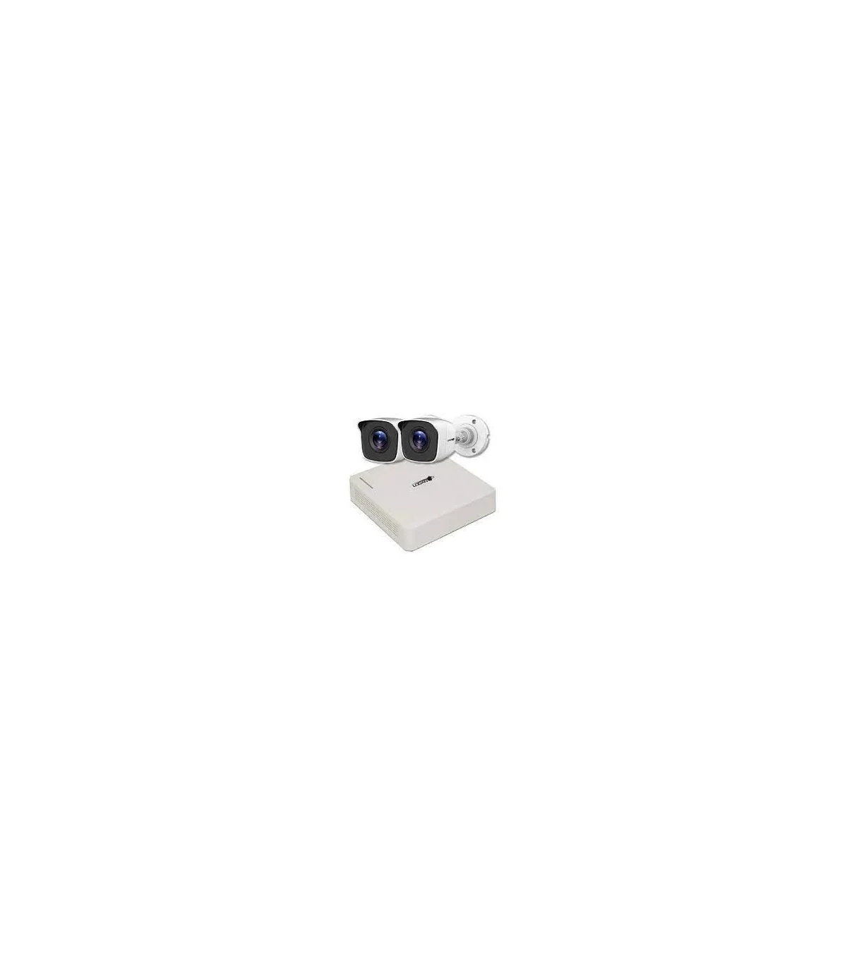 KIT DVR LOGAN 4CH 2 CAMARAS 2MP LX421BN-CXCL