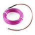 CABLE ELECTROLUMINISCENSE EL WIRE PURPURA 3M