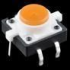PULSADOR TACTIL LED NARANJA