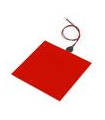 PANEL EL ELECTROLUMINISCENSE ROJO 10X10CM