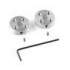 MONTAJE UNIVERSAL HUB DE ALUMINIO 5MM