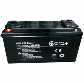 BATERIA SELLADA 12V - 200 AMP CICLO PROFUNDO AGM GEL